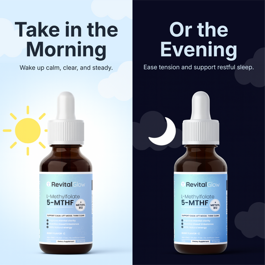 RevitalGlow Methyl B12 - Anxiety Relief Drops