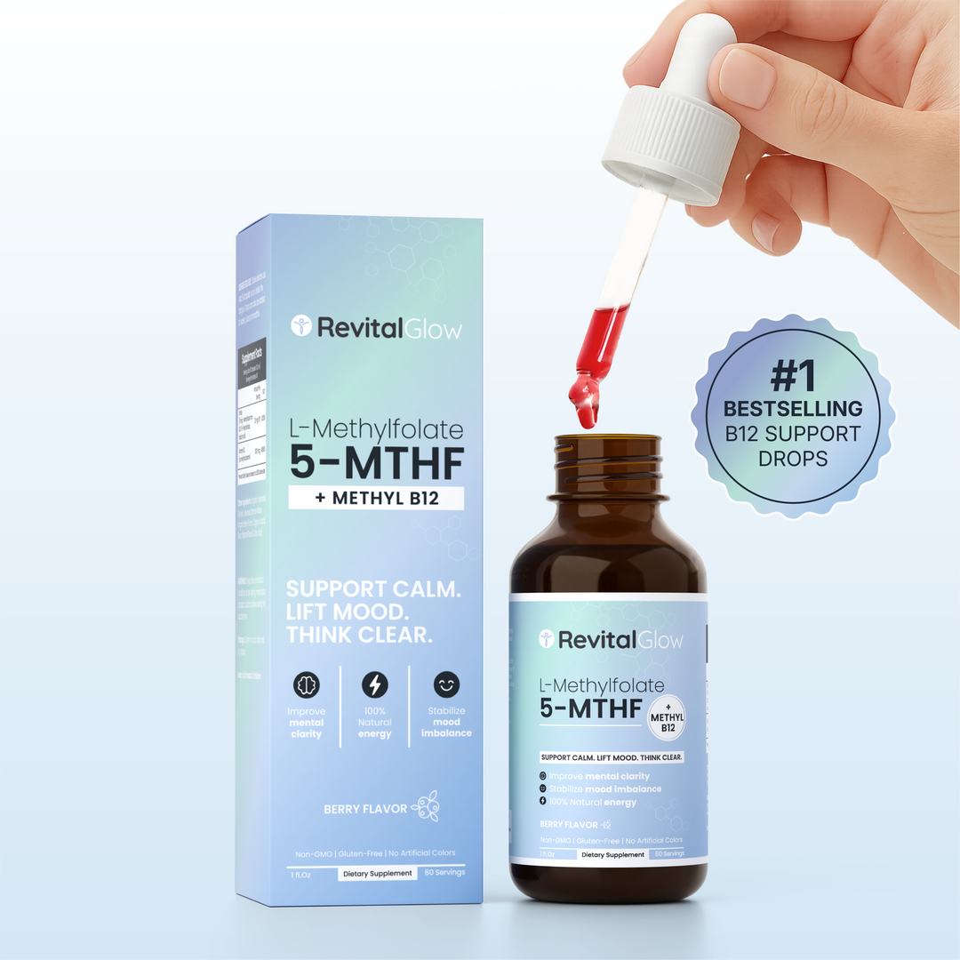 RevitalGlow Methyl B12 - Anxiety Relief Drops