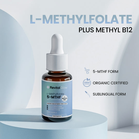 RevitalGlow Methyl B12 + L-Methylfolate Drops