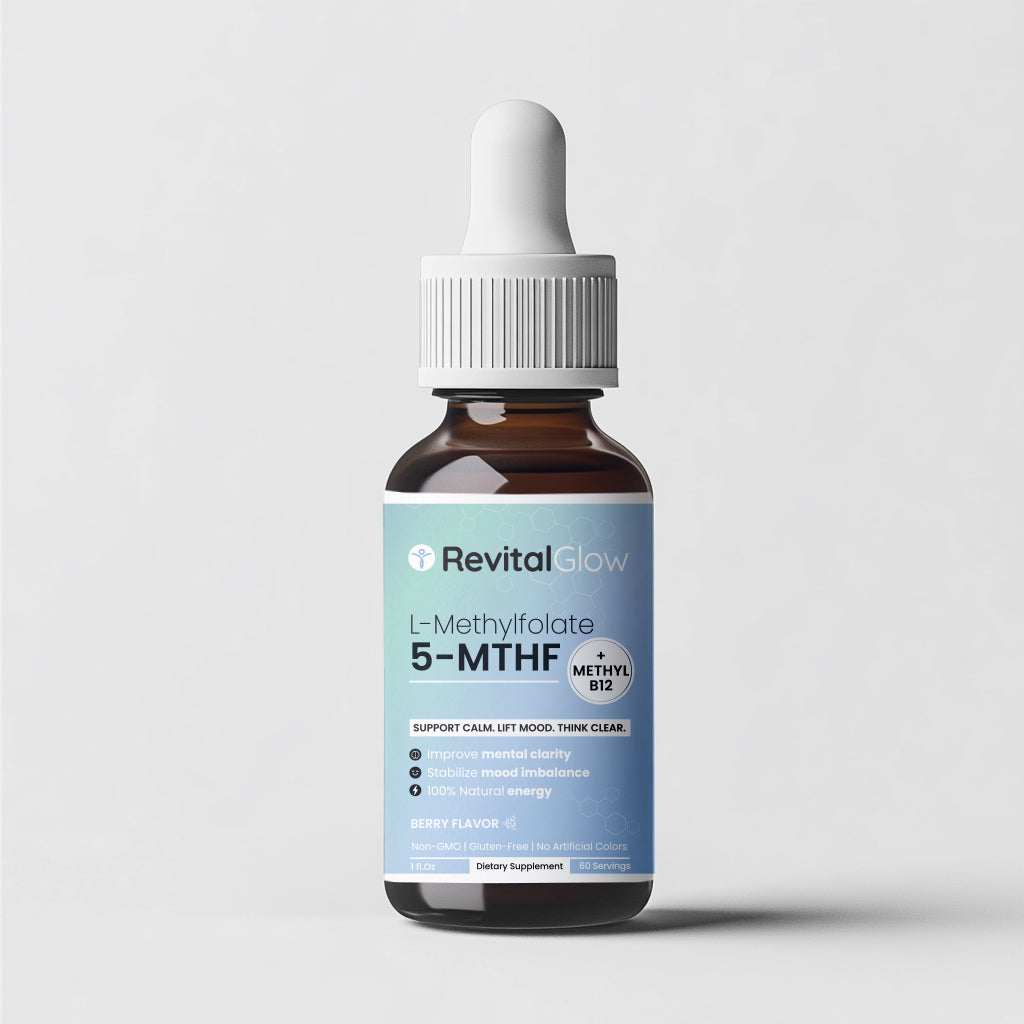 RevitalGlow Methyl B12 + L-Methylfolate Drops