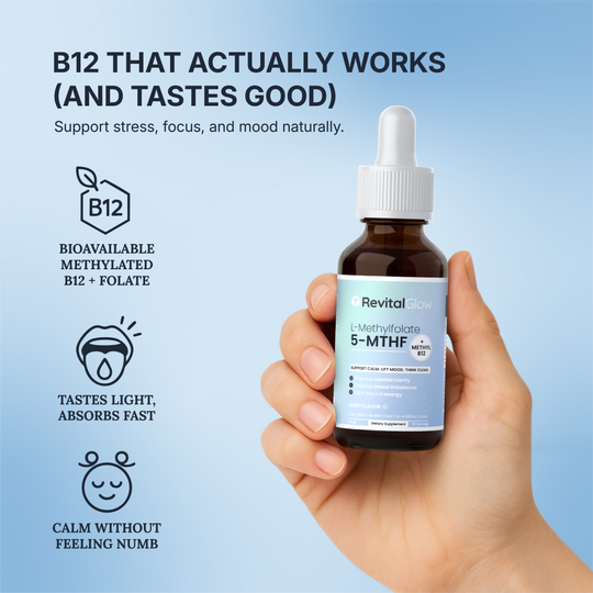 RevitalGlow Methyl B12 - Panic Relief Drops